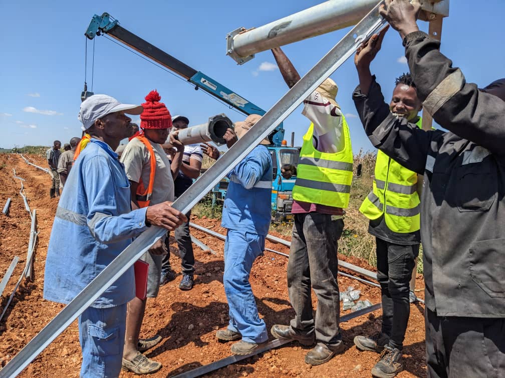 Center Pivot Installation